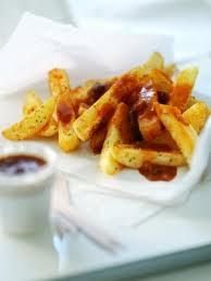 Chips And Curry Sauce