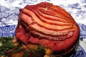 Honey-baked ham